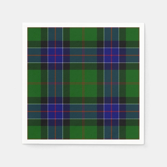 Guardanapo De Papel Clan Sinclair Tartan (Frente)