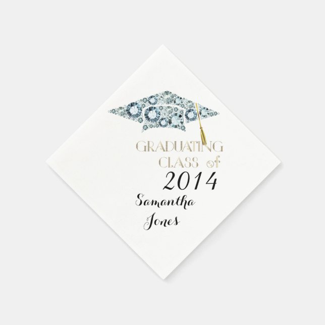 Guardanapo De Papel Classe Gemstone do Partido Formando Napkins 2014 (Canto)