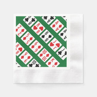 Guardanapo De Papel Classificação de Mãos de Poker com Visuais