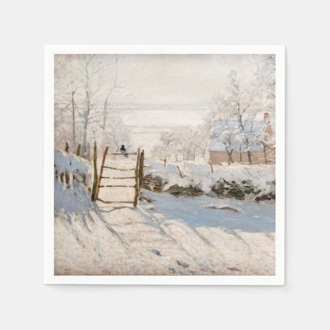 Guardanapo De Papel Claude Monet - A Pega (Frente)