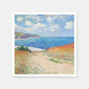 Guardanapo De Papel Claude Monet - Caminho nos Campos de Trigo em Pour
