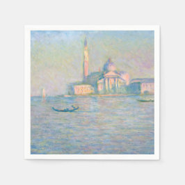 Guardanapo De Papel Claude Monet - Igreja de San Giorgio Maggiore