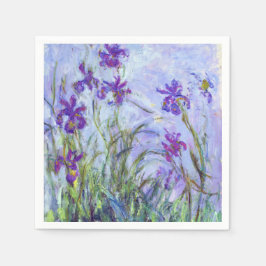 Guardanapo De Papel Claude Monet - Lilac Irises / Iris Mauves