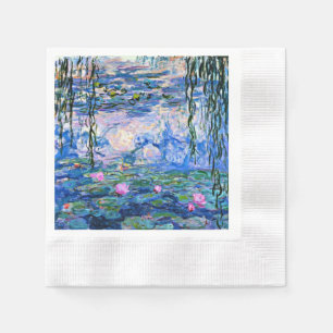 Guardanapo De Papel Claude Monet - Lírios Água, 1919,