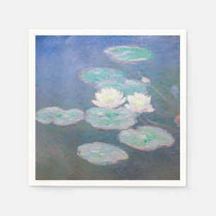 Guardanapo De Papel Claude Monet - Lírios De Água, Efeito Da Noite