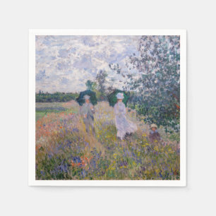 Guardanapo De Papel Claude Monet - Promenade perto do Argenteuil