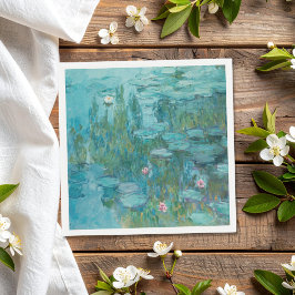 Guardanapo De Papel Claude Monet Water Lily