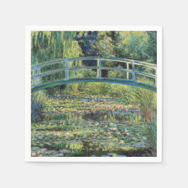 Guardanapo De Papel Claude Monet - Water Lily Pond & Japanesese Bridge