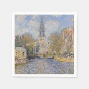 Guardanapo De Papel Claude Monet - Windmills perto de Zaandam