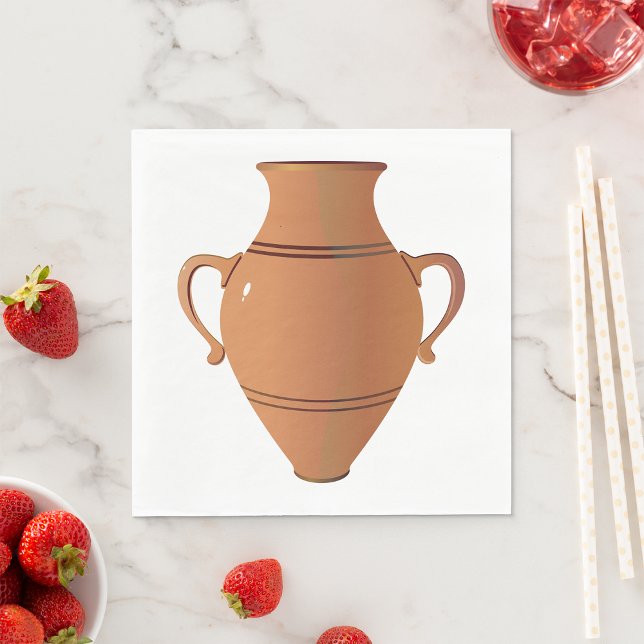 Guardanapo De Papel Clay Vase (Criador carregado)