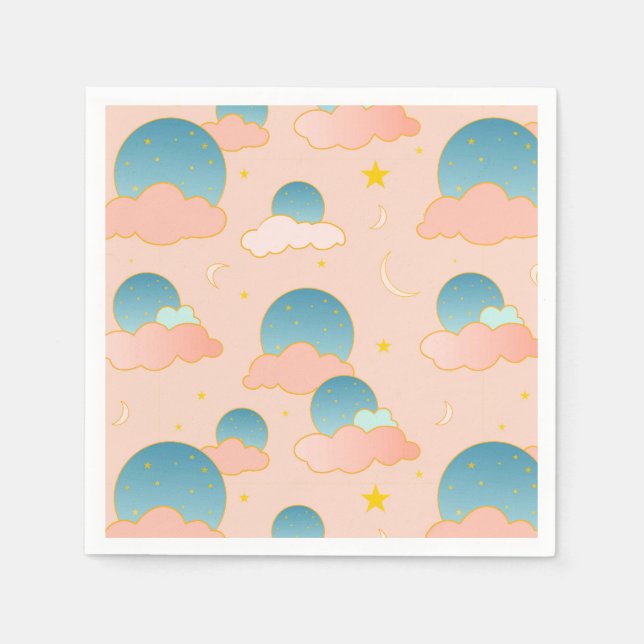 Guardanapo De Papel Cloud Nine Vibes (Frente)