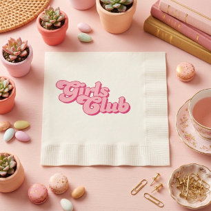 Guardanapo De Papel Clube das Meninas