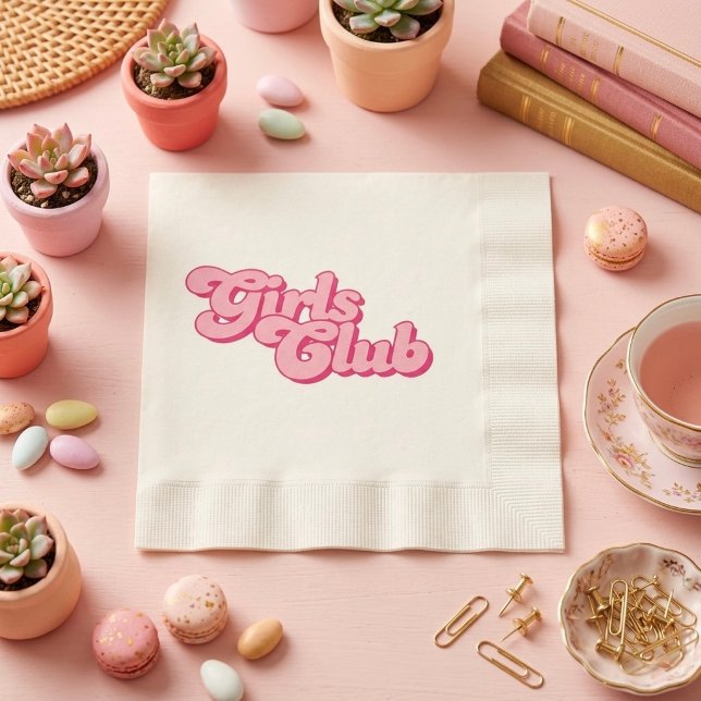 Guardanapo De Papel Clube das Meninas (Criador carregado)