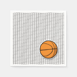 Guardanapo De Papel Clube de Fãs de Basquete Decoração de Festa Divert