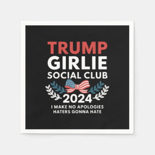 Guardanapo De Papel Clube Social Trump Girlie Coquette Arco Eleição