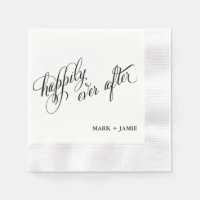 Cockail Napkin: Felizmente Depois