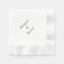 Cocktail de Casamento Cunhado Dourado e Branco Mod