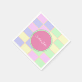 Guardanapo De Papel Cocktail de Grade de Pastel Macio Personalizado