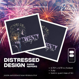 Guardanapo De Papel Cocktail de papel de Design 2026 com dificuldades