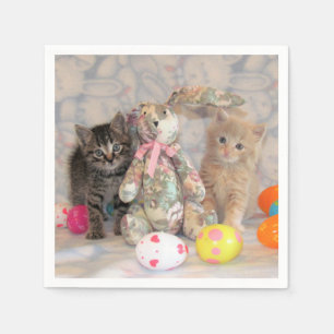 Guardanapo De Papel Coelhinho da Páscoa de Patton e Buffington - Gato