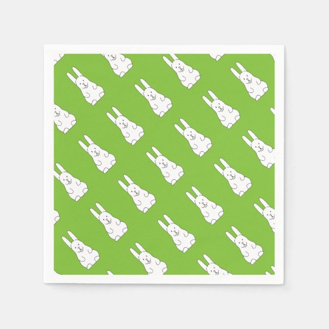 Guardanapo De Papel Coelhinho de Páscoa (Frente)