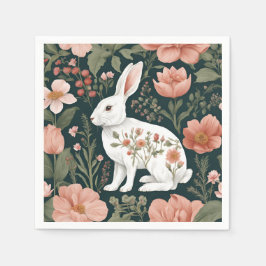 Guardanapo De Papel Coelho Cugado de Cottagecore