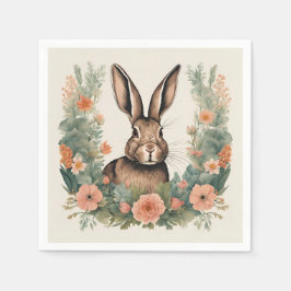 Guardanapo De Papel Coelho Cugado de Cottagecore