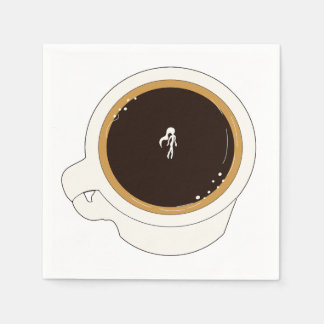 Guardanapo De Papel Coffee Cup Diver