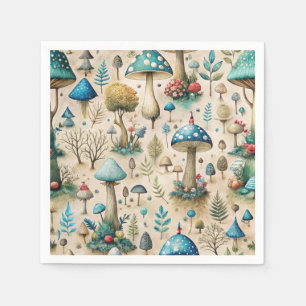 Guardanapo De Papel Cogumelos Fairyland