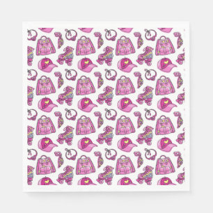 Guardanapo De Papel Coisas Legal de Meninas Rosa-Bonitas
