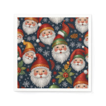 Coleção de Natal Vintage Santa Claus