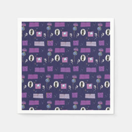 Guardanapo De Papel Coleção Escocesa - Tijolo Roxo Napkins