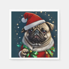Guardanapo De Papel Coleção Puggy Claus