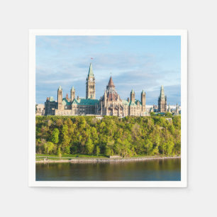 Guardanapo De Papel Colina do Parlamento em Otava - Ontário, Canadá