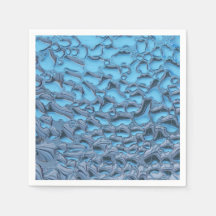 Colírio suave em vidro azul