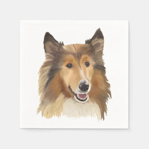 Guardanapo De Papel Collie