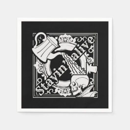 Guardanapo De Papel Coloque o café dentro!