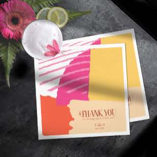 Guardanapo De Papel Color Block Wedding Summer ID740
