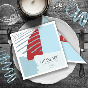 Guardanapo De Papel Color Block Wedding Winter ID740