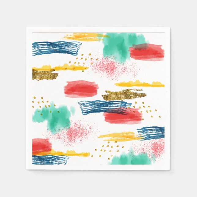 Guardanapo De Papel Colorido (Frente)