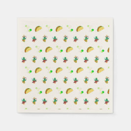 Guardanapo De Papel Colorido Cinco Festivos de Mayo 2025 Dançando Cact