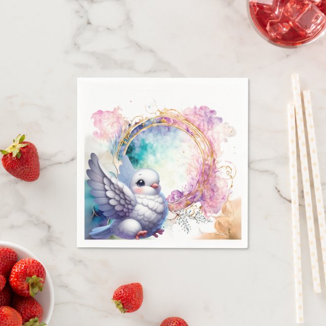 Guardanapo De Papel Colourful Dove (Insitu)