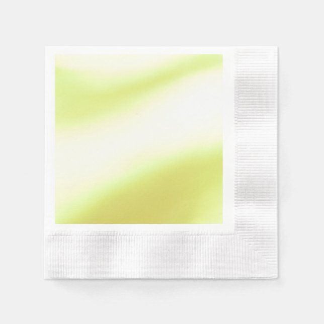 Guardanapo de papel com estampa de limão suave (Frente)