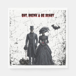 Guardanapo De Papel Coma, Beba, Seja Assustador, Gothic Adulto Festa d