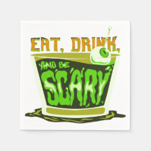 Coma bebida e seja assustador