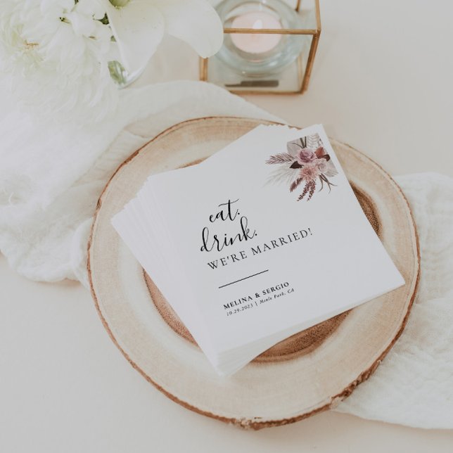 Guardanapo De Papel Coma Dourada de Rosa rustica. Casamos (Criador carregado)