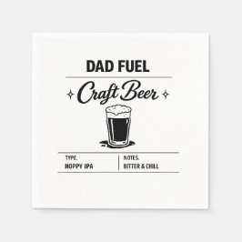 Guardanapo De Papel Combustível do Papai – Cerveja Artesanal Dia dos P