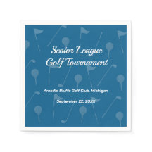 Começar com Estilo - Louças para Festa de Golfe