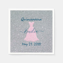 Comemoração de Quinceanera, Glittering Napkins