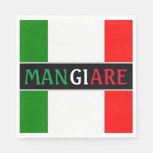 Guardanapo De Papel Comer Jantar em italiano